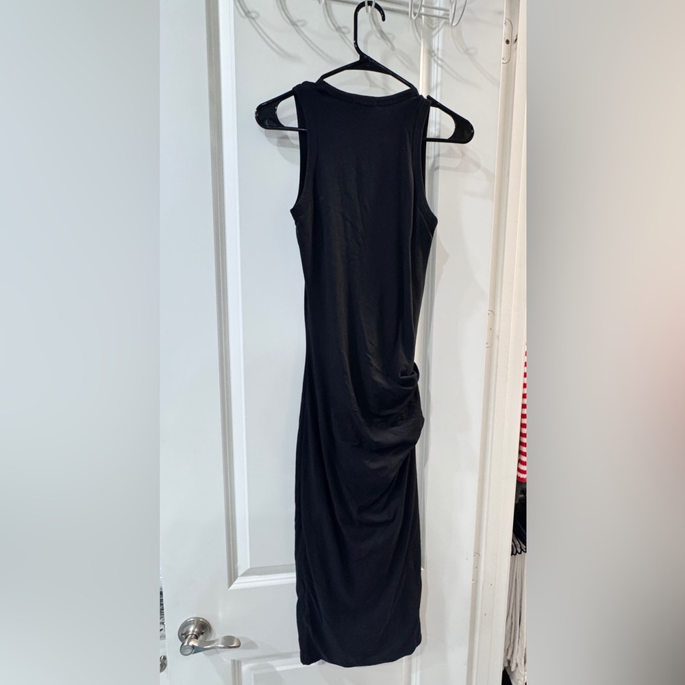 Gently Used, James Perse touched Sleeveless Dress, black, size 2 (medium)